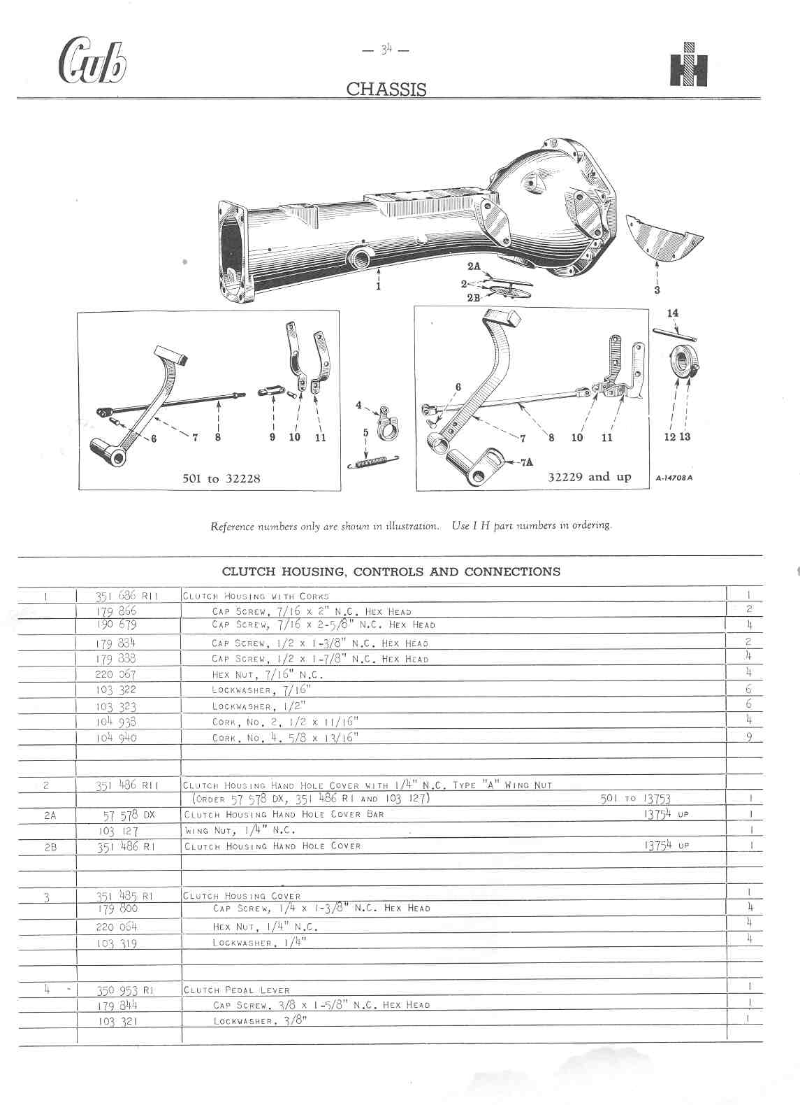 GSS1008 Torque Specifications Farmall Cub